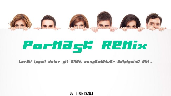 Pormask Remix example